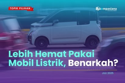  Lebih Hemat Pakai Mobil Listrik, Benarkah?