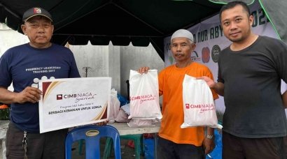 CIMB Niaga Syariah dan DT Peduli Salurkan 7 Ekor Hewan Qurban untuk Masyarakat Medan
