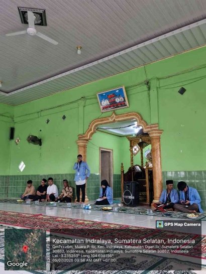 Pembukaan Lomba Memperingati 1 Muharram di Desa Muara Penimbung Ilir